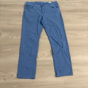 Brax Women Pants Style Cooper FA Blue Regular Fit Straight Leg Size 40 34